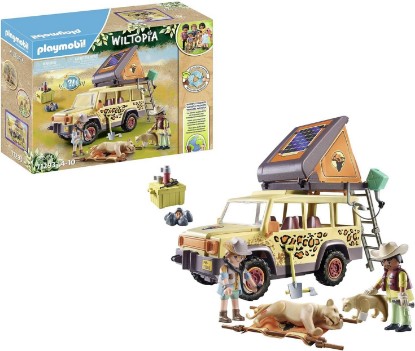 Picture of Playmobil Cross-Country Vehicle with Lions