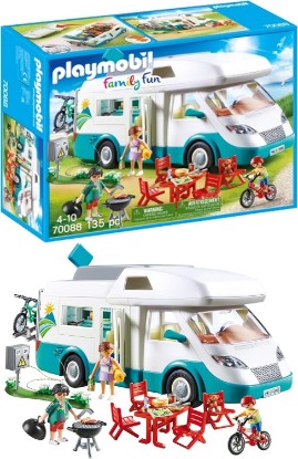 Picture of Playmobil Family Camper Vehicle Playset