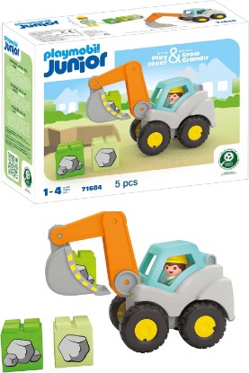 Picture of Playmobil Junior: Shovel Excavator