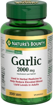 Picture of Nature's Bounty Garlic 2000mg, 200 Tablets