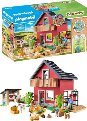 Picture of Playmobil Farmhouse with Outdoor Area