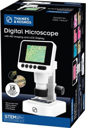 Picture of The Thames & Kosmos Digital Microscope with HD Imaging and LCD Display