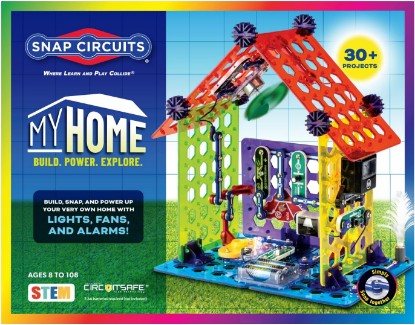 Picture of Snap Circuits Elenco My Home Electronics Building Kit for Kids Ages 8 and Up