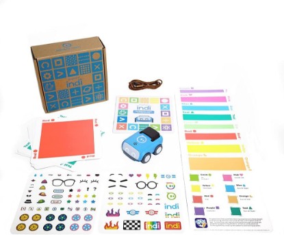 Picture of Sphero Indi At-Home Learning Kit Screenless Coding Robot | Ages 4+