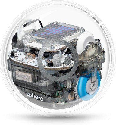 Picture of Sphero Bolt Coding Robot Ball, Ages 8+ | Beginner to Advanced Programming, Draw, Blocks, Javascript, or Python, Programmable Sensors & LED Matrix