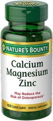 Picture of Nature's Bounty Calcium Magnesium Zinc, 100 Count, Pack of 6