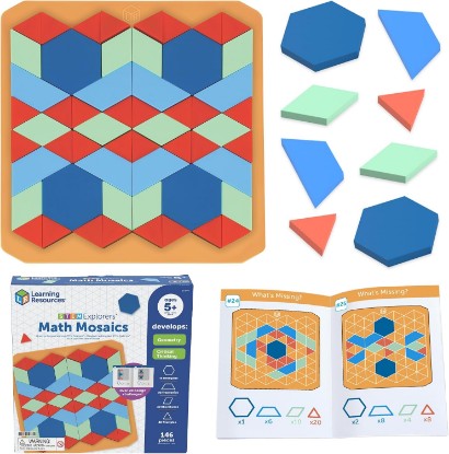 Picture of Learning Resources STEM Explorers Math Mosaics