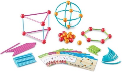 Picture of Learning Resources Dive Into Shapes! A Sea & Build Geometry Set
