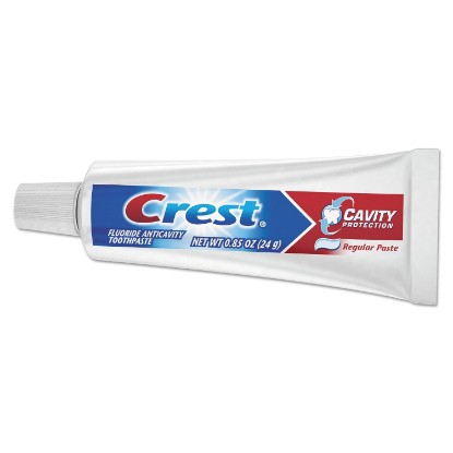Picture of Crest 30501 Unflavored Toothpaste, Personal Size, 0.85oz Tube (Case of 240)