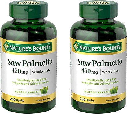 Picture of Nature's Bounty Saw Palmetto 450 mg Capsules 250 ea (Pack of 2)