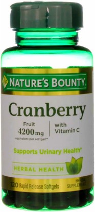 Picture of Nature's Bounty Cranberry Plus Vitamin C Softgels, 120 ea (Pack of 4)