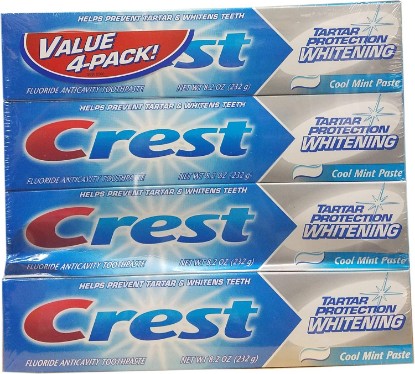 Picture of Crest Tartar Control Toothpaste, 4 Count
