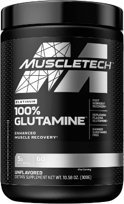 Picture of Muscletech Whey Protein Powder & Glutamine Powder for Muscle Building, Strength and Recovery