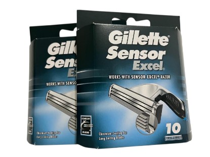 Picture of Gillette Sensor Excel Cartridges - 10 ct, Pack of 2