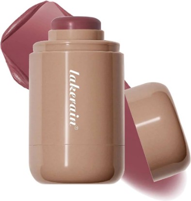 Picture of Cream Blush stick, Natural-Looking Matte Finish Makeup Blush stick, Hydrating Long Lasting Lightweight Blendable Blush for cheeks (#6 Bronze Glow, 1 PC)
