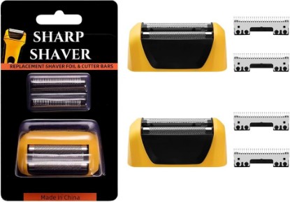 Picture of Shaver Replacement Foils Head Compatible with wahl lifeproof 7061 Series | 7045-100 (Yellow 7045-2 PCS)