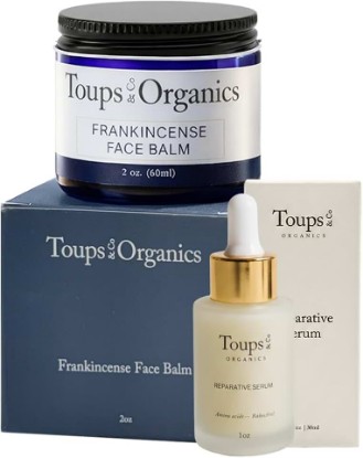 Picture of Toups & Co Tallow Balm + Reparative Serum | Tallow Balm + Reparative Serum | Deep Moisturization | Bakuchiol Serum | Vitamins C & E | Face & Body Care