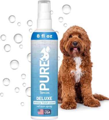Picture of TropiClean Pure 2-in-1 Dog Perfume, Breezy Fresh Scent, 8oz