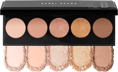 Picture of Bobbi Brown All Nudes Eyeshadow Palette | 5-Shade Matte & Metallic Neutral Eyeshadow Palette for All Skin Tones with Richly Pigmented Shades in Complementary Colors