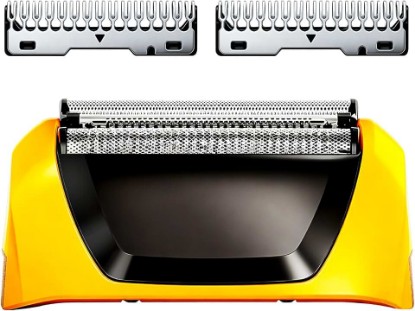 Picture of Head Shaver For Wahl Replacement Foils Heads, Yellow Lifeproof Series | 7061, 7045-100, Compatible with Wahl Shavers Global Recycled Standard