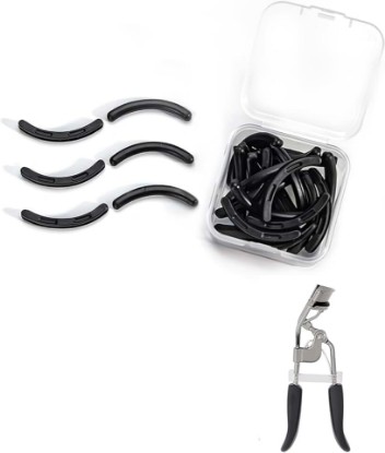 Picture of Eyelash Curler Refills Compatible with e.l.f.,24PCS | Silicone Lash Curler Refill Pads,Black