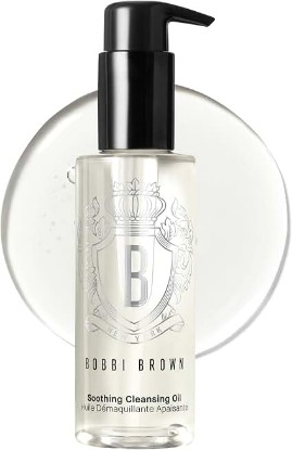Picture of Bobbi Brown Soothing Cleansing Oil | Gentle Makeup Cleanser Facial Cleanser & Waterproof Makeup Remover | Non-Greasy Formula with Tsubaki Oil GreenCircle Sustainable Energy Practices