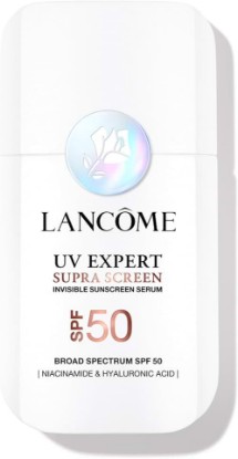 Picture of Lancôme Supra Screen Invisible Serum Sunscreen SPF 50+ - 1.7 Fl Oz | 48H Hydration Face Sunscreen for Anti-Aging Correction - Lightweight Serum Texture With Niacinamide and Vitamin Cg + E