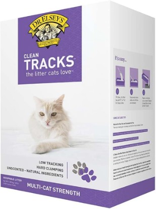 Picture of Dr. Elsey's Clean Tracks Clumping Clay Cat Litter, 20 lbs.