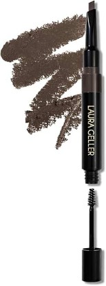 Picture of LAURA GELLER Sculpt-n-Stay 2-in-1 Eyebrow Pencil & Gel, Dark Brown