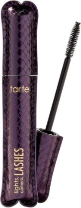 Picture of tarte lights, camera, lashes 4-in-1 mascara – Volume, Length, Curl & Conditioning for Fuller Looking Lashes, Smudge-Proof, Flake-Free, Longwear, Vegan & Cruelty Free