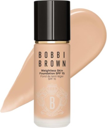 Picture of Bobbi Brown Weightless Skin Foundation SPF 15 | Oil-Controlling Liquid Foundation with 24-Hour Hydration | Medium Coverage Natural Matte Finish for All Skin Types GreenCircle Sustainable Energy Practices