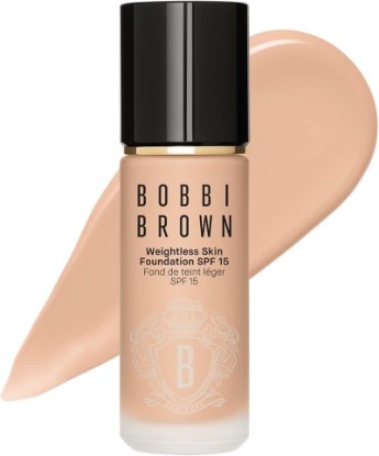 Picture of Bobbi Brown Weightless Skin Foundation SPF 15 | Oil-Controlling Liquid Foundation with 24-Hour Hydration | Medium Coverage Natural Matte Finish for All Skin Types, Cool Beige, 1 Fl Oz GreenCircle Sustainable Energy Practices