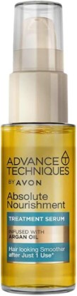 Picture of AVON Advance Techniques Moroccan Argan Oil Leave-in Treatment Bottle All Hair Types