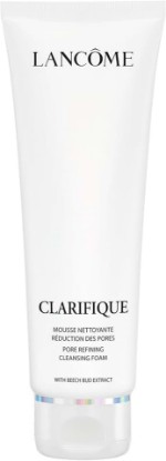 Picture of Lancôme Clarifique Pore Refining Cleanser - With Salicylic Acid - 4.2 Fl Oz | Rich Foaming Face Wash - Improves Uneven Skin Tone & Texture - Reduces Pores & Dullness - Gentle Non-Drying Formula