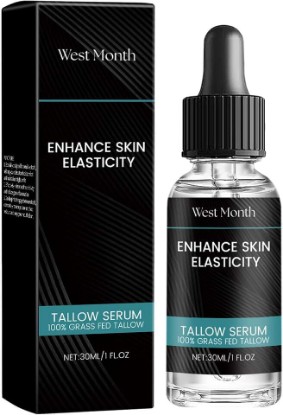 Picture of Beef Tallow Face Serum, Wrinkle Tallow Skincare Oil, Hydrating Natural Tallow Face Moisturizer, Reduce Fine Lines Wrinkle, Anti-Aging, Collagen Boost Skincare, Nourishing Facial Sensitive