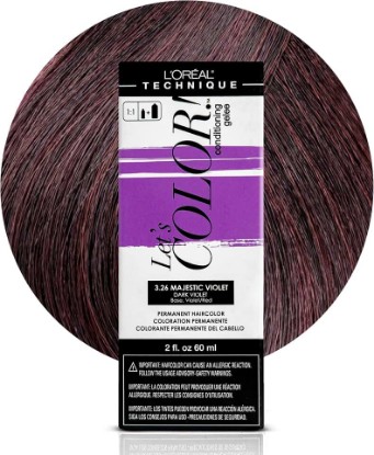 Picture of L'Oréal Technique Let's Color! Conditioning Gelee Permanent Hair Color - High Impact Multi-Dimensional Liquid Haircolor, Conditioning Formula, Smooth Application