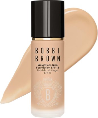 Picture of Bobbi Brown Weightless Skin Foundation SPF 15 | Oil-Controlling Liquid Foundation with 24-Hour Hydration | Medium Coverage Natural Matte Finish for All Skin Types, Neutral Ivory, 1 Fl Oz GreenCircle Sustainable Energy Practices