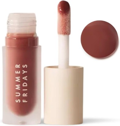 Picture of Summer Fridays Dream Lip Oil - Hydrating Tinted Lip Gloss Oil - Non-Sticky Formula with Skincare Benefits for Long-Lasting Softness + Shine - Effortless Beauty Gifts - Warm Beige (0.15 Oz) | Hydrating Tinted Lip Gloss Oil, Long-Lasting Softness & Shine, Non-Sticky Formula with Nourishing Vitamin E