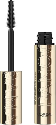 Picture of L'Oreal Paris Voluminous Panorama Mascara, Volumizing and Lengthening Mascara, Washable Longwear and Smudge Resistant Make Up, Blackest Black, 0.33 Fl Oz