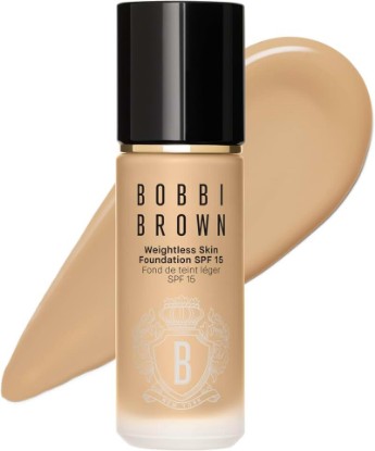 Picture of Bobbi Brown Weightless Skin Foundation SPF 15 | Oil-Controlling Liquid Foundation with 24-Hour Hydration | Medium Coverage Natural Matte Finish for All Skin Types, Neutral Natural, 1 Fl Oz GreenCircle Sustainable Energy Practices