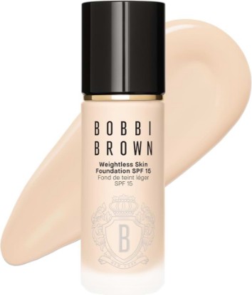 Picture of Bobbi Brown Weightless Skin Foundation SPF 15 | Oil-Controlling Liquid Foundation with 24-Hour Hydration | Medium Coverage Natural Matte Finish for All Skin Types, Neutral Alabaster, 1 Fl Oz GreenCircle Sustainable Energy Practices