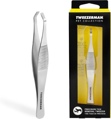 Picture of Tweezerman Pet Tick Removal Tweezer, Tick Removal Tool for Dogs and Cats