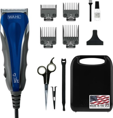 Picture of Wahl USA Pro-Grip Pet Grooming Corded Clipper Kit - Clipper for Small to Large Dogs – Electric Dog Clipper for Eyes, Ears, & Paws - Model 9164