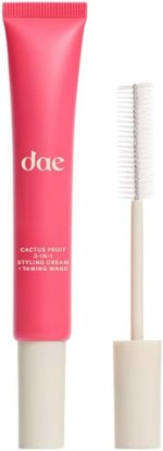 Picture of DAE Cactus Fruit 3-in1 Styling Cream & Taming Wand - Tames Flyaways | Style edges, Defines curls, Adds shine, Hydrates & moisturizes, Built-in taming wand, Convenient on-the-go purse size
