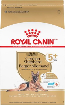 Picture of ROYAL CANIN German Shepherd 5+ Adult Dry Dog Food, 28 lb Bag | Kidney Health, Digestive Health, Bone & Joint Support for Adult German Shepherds 5+ Years, Rehydratable Kibble