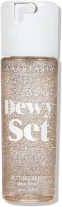 Picture of Anastasia Beverly Hills Dewy Set Glow-Boosting Makeup Setting Spray | Glow-Boosting Radiance, All-Day Makeup Longevity, Ultra-Fine Mist Technology, Hydrating & Refreshing, Clean Vibes