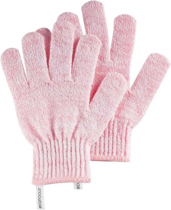 Picture of EcoTools Pink Bath Gloves, 2 Pack