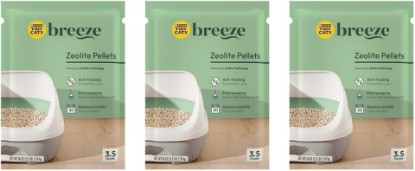 Picture of Tidy Cats Breeze Zeolite Pellet, 3.5 Pound (Pack of 3)