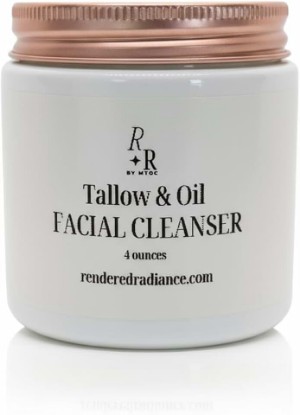 Picture of Rendered Radiance Tallow & Oil Facial Cleanser, 4 oz