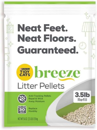 Picture of Tidy Cats Breeze Zeolite Pellet, 3.5 Pound (Pack of 1)
